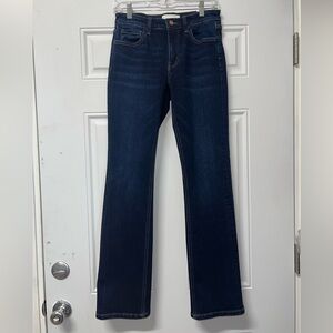 Vervet dark wash straight leg jeans size 7/28